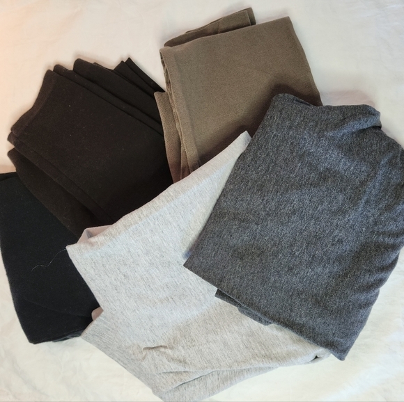 LOT 5 pairs leggings - Picture 2 of 13